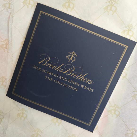 Brooks Brothers Scarf Collection Four Seasons of Flowers NiB Silk scarf 35"x35" - Picture 4 of 5